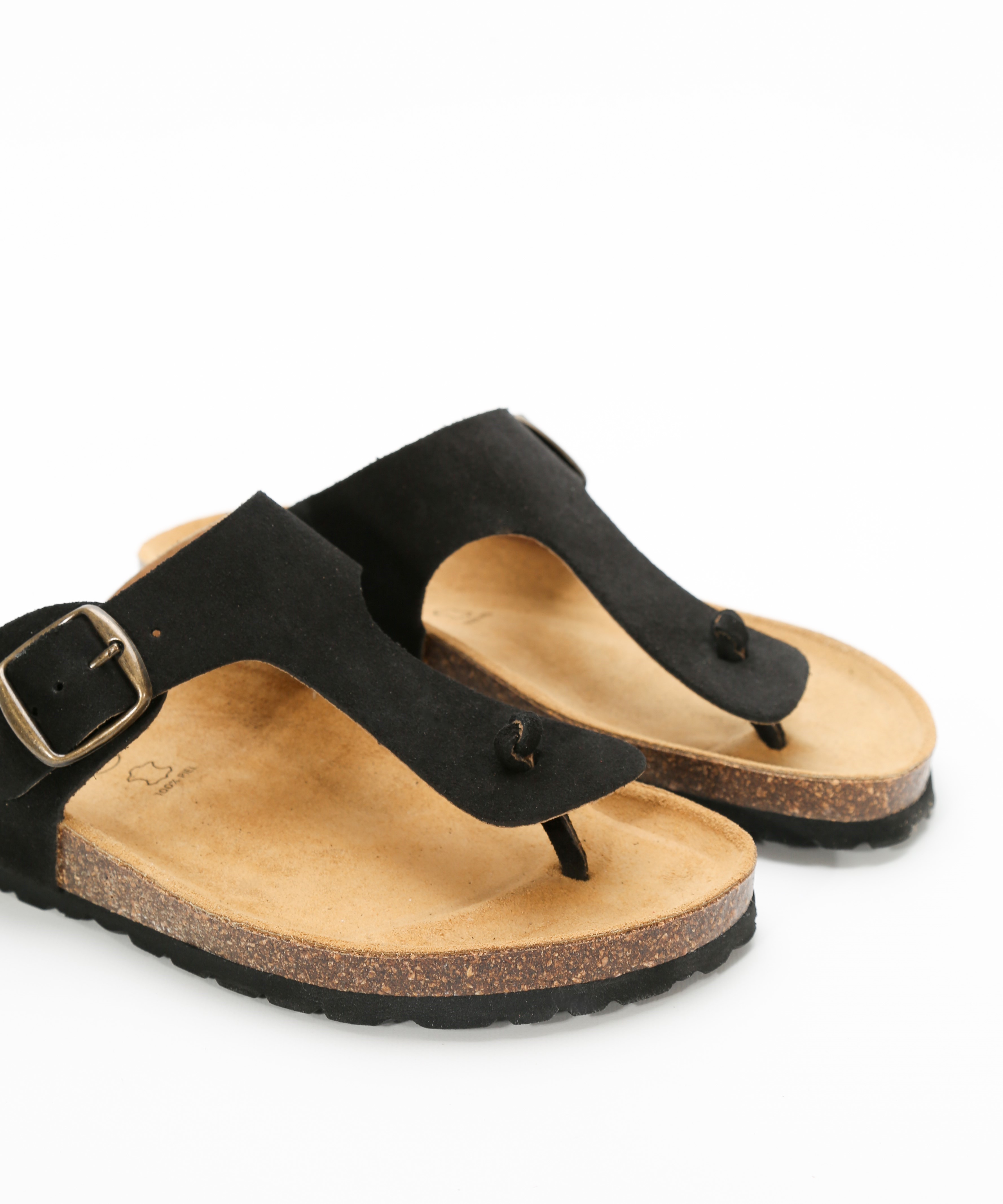 Sandalias de piel detalle metálico image number null